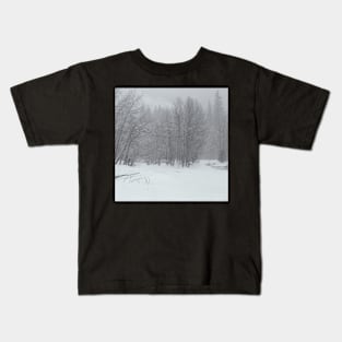 Snow Storm Kids T-Shirt